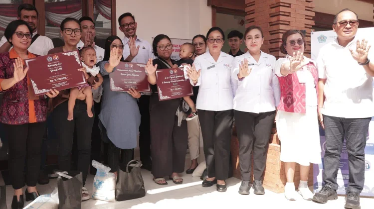 Delapan Anak Berisiko Stunting di Denpasar dapat Pendampingan Enam Bulan