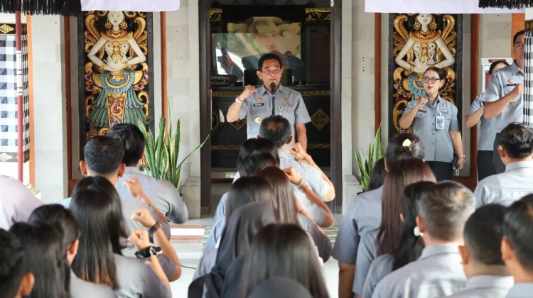 Kemenkum Bali Tekankan Disiplin dan Komitmen ASN