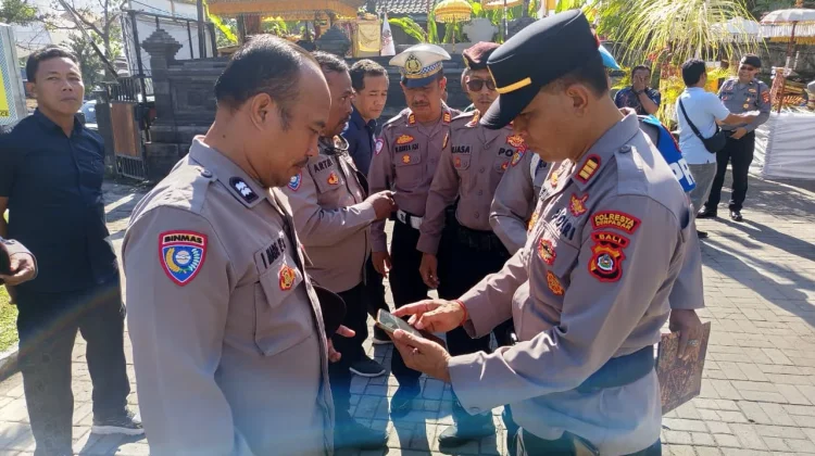 Tingkatkan Disiplin dan Profesionalisme, Polsek Dentim Gelar Ops Gaktibplin