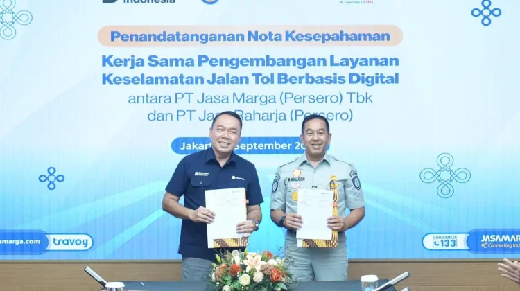 Jasa Marga dan Jasa Raharja Hadirkan Layanan Keselamatan Tol Berbasis Digital