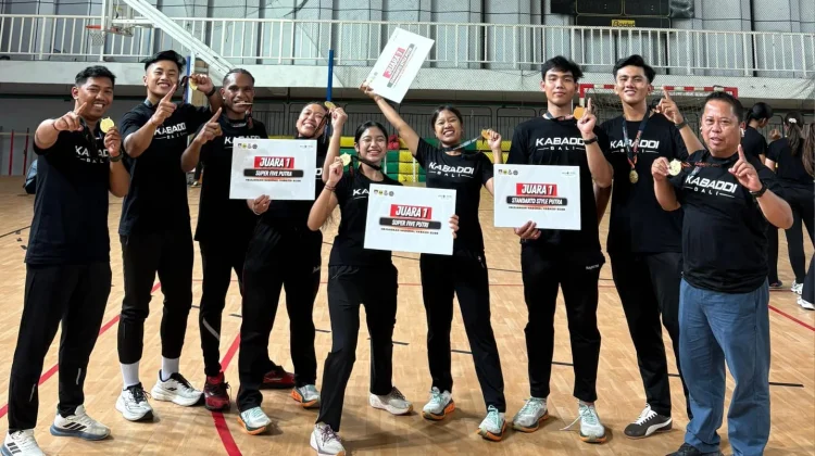 Atlet Kabaddi Badung Sabet Juara Umum Kejurnas di Jakarta