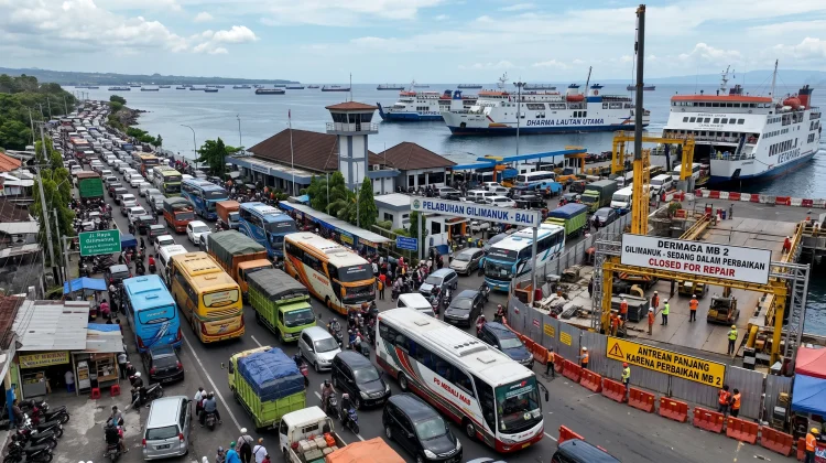 Perbaikan Dermaga MB 2 Gilimanuk Picu Antrean Panjang, Armada Besar Dikerahkan