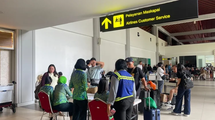 Erupsi Anak Krakatau Batalkan 15 Penerbangan Jakarta–Bali di Bandara Ngurah Rai