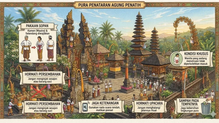 Tips Penting sebelum Berkunjung ke Pura Penataran Agung Penatih