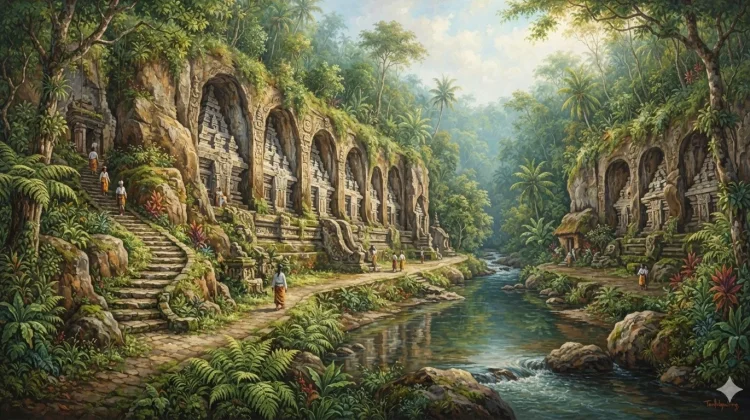 Menjelajahi Destinasi Wisata Budaya Candi Tebing Bali
