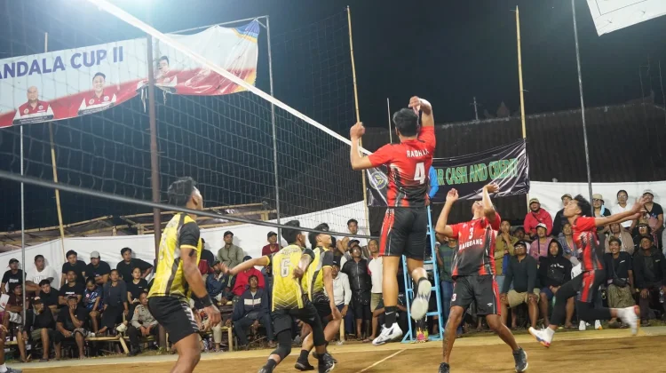 Tutup Kertha Mandala Cup II, Bupati Satria Dorong Lahirnya Atlet Voli Berprestasi