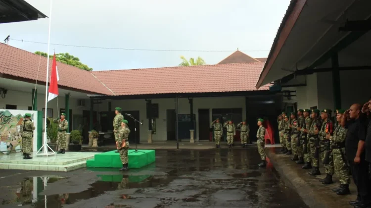 Haornas Memperkuat Disiplin dan Hidup Sehat Prajurit TNI