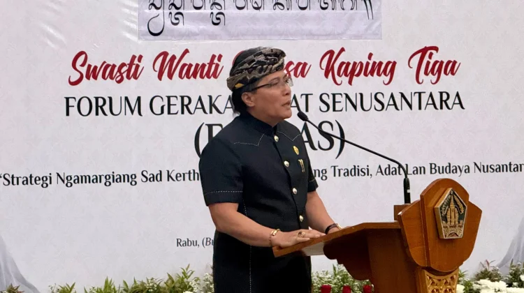 Wagub Giri Prasta Ajak Forgas Jaga Adat dan Budaya di Era Digital