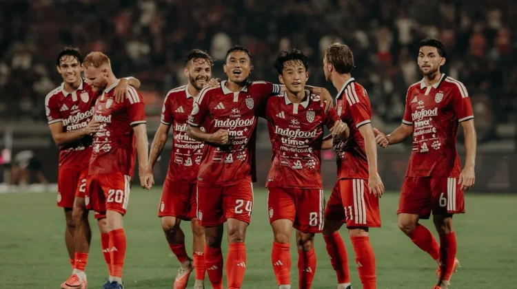 Bali United Menang 4-1 atas Isenmulang Kalteng FC