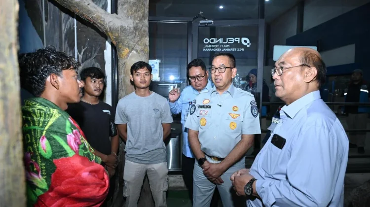 Dirut dan Dirops Jasa Raharja Tinjau Penanganan Korban KM Virgo Transport 8