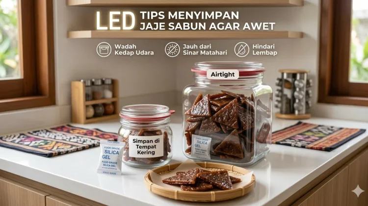 Tips Jitu Menyimpan Jaje Sabun khas Bali: Tetap Legit dan Awet hingga Berbulan-bulan