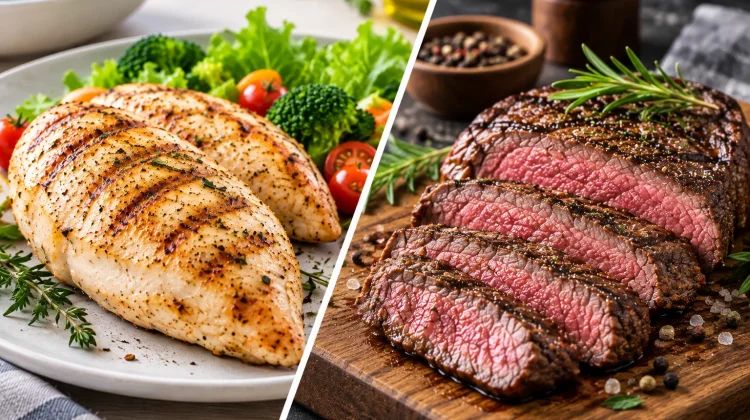 Dada Ayam vs Daging Sapi, Mana yang Lebih Baik untuk Muscle Building?