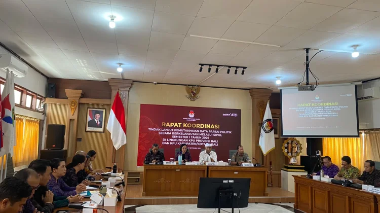 Bawaslu Bali Dorong Pemutakhiran Data Parpol Berkelanjutan