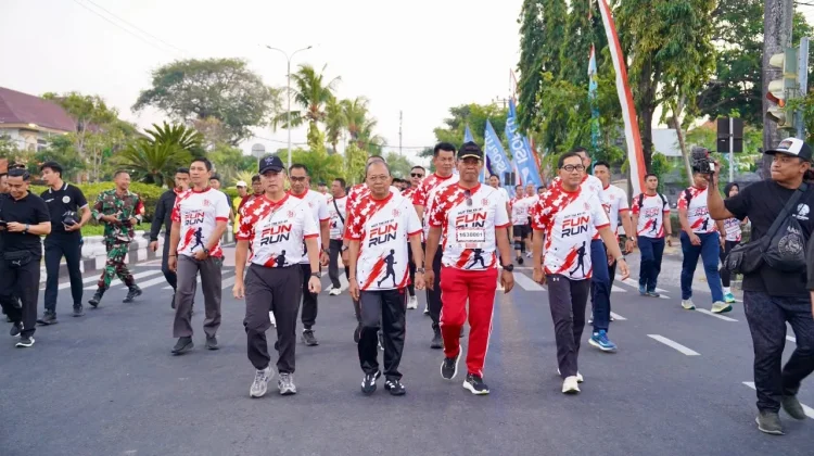 Fun Run HUT TNI Perkuat Kebersamaan dengan Masyarakat