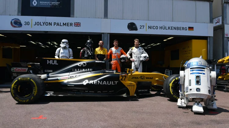 Perayaan 40 Tahun Star Wars dan Tim Renault di Grand Prix Monako 2017
