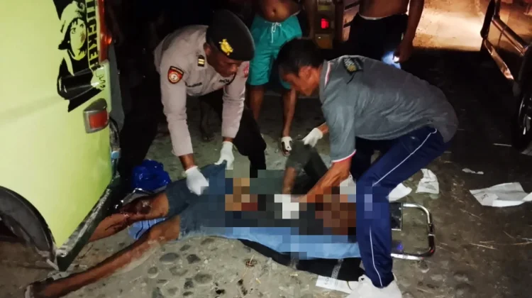 Sopir Asal NTB Tewas Terkena Ledakan Ban Truk di Jembrana