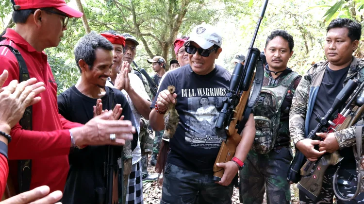 Bupati Sanjaya Ikuti Gerdal Hama Tupai Dukung Produktivitas Pertanian