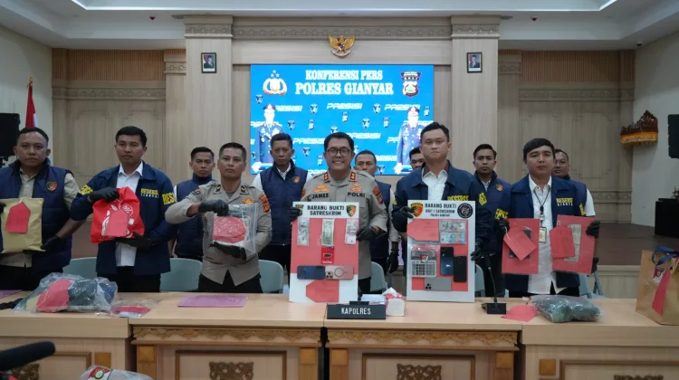 Libatkan WNA Aljazair dan Rusia, Polres Gianyar Ungkap 30 Kasus September 2026