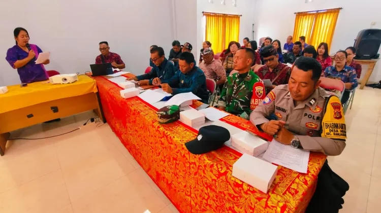 Babinsa Negari Dampingi MusrenbangDes Bahas RKPDes 2027