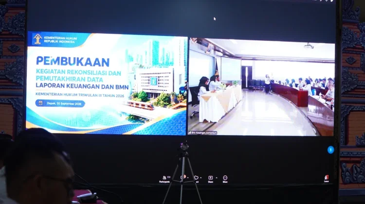 Perkuat Akuntabilitas, Kanwil Kemenkum Bali Kawal Akurasi Data Keuangan dan BMN