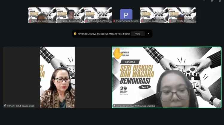 Politik Uang Beralih ke Digital, Mahasiswa Pertanyakan Pengawasan Bawaslu