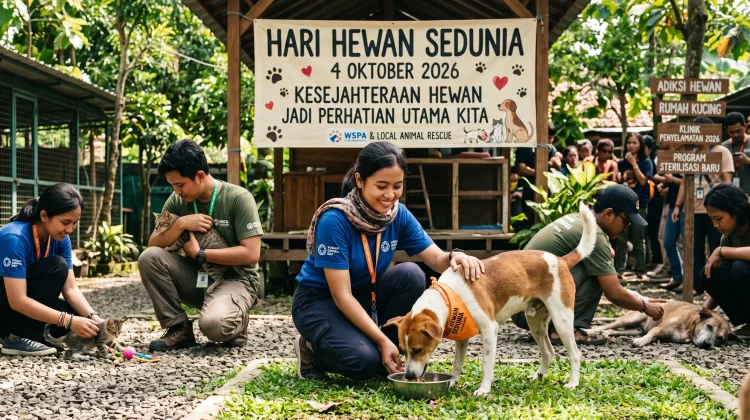 World Animal Day, Masyarakat Diminta Perhatikan Kesejahteraan Hewan