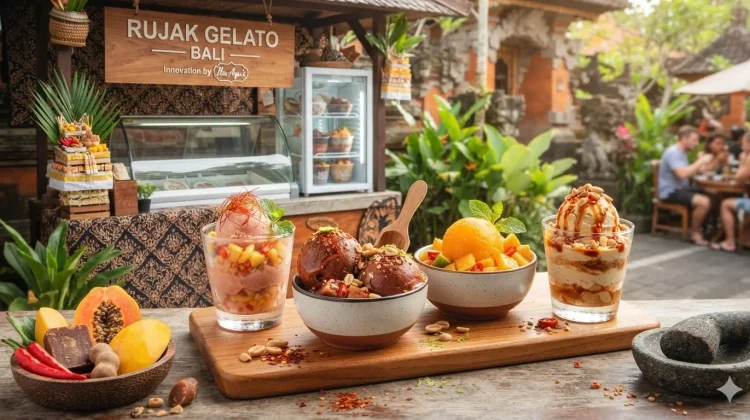 Inovasi Kuliner Bali: Rujak Tradisional Disulap Jadi Gelato dan Sorbet Kekinian