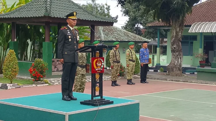 Kodim Klungkung Gelar Upacara HUT ke-81 TNI