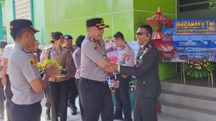 Polres Klungkung Beri Kejutan HUT ke-81 TNI