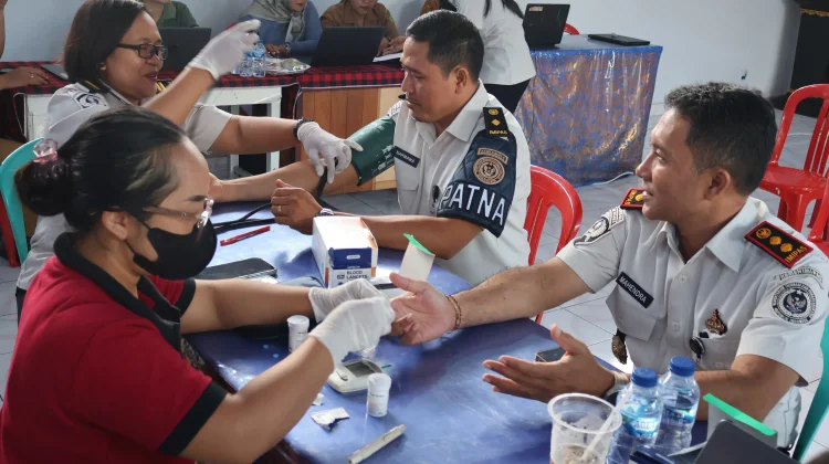 Deteksi Dini TBC, Rutan Negara Gelar Skrining