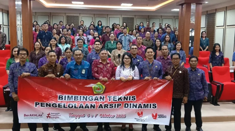 Dispusar Gianyar Gelar Bimtek Pengelolaan Arsip Dinamis Tingkatkan Tata Kelola