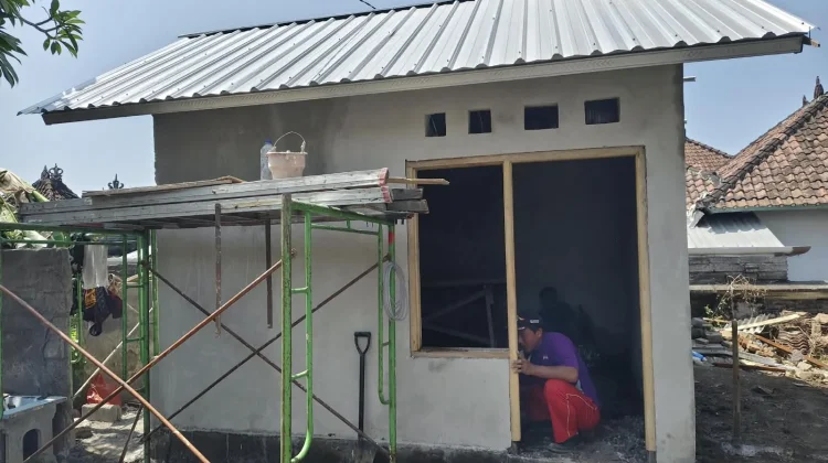 Rehab RTLH Made Santi oleh Satgas TMMD Capai 75 Persen - RRI.co.id