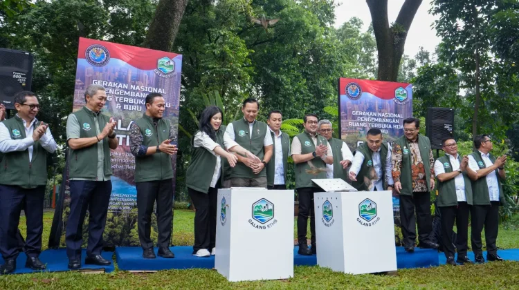 Ruang Terbuka Hijau Biru Dorong Aktivitas Ekonomi Masyarakat