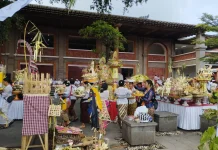 Gianyar Gelar Melaspas Pasar Rakyat Tematik Wisata Ubud