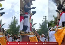Bupati Mahayastra Resmikan Patung "Soekarno Mendidik Anak"