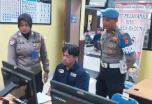 Sipropam Polres Badung Awasi Pelayanan Publik Satlantas