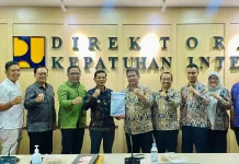 Bupati Satria Audiensi dengan Ditjen SDA Kementerian PU