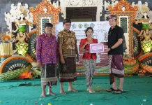 Bupati Kembang Resmikan PW Paramartha Widya Kumara Jembrana