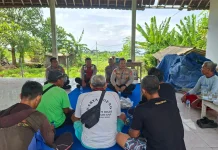 Kapolsek Klungkung Serap Aspirasi Gapoktan Toya Hee