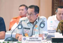 Jasa Raharja Paparkan Skema Terintegrasi pada Rakor Angkutan Lebaran 2026