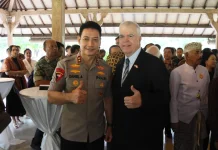 Kapolda Bali Hadiri Peresmian Kantor Konsuler AS