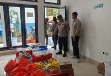 Kapolsek Gianyar Monitoring dan Cek SPPG, Pastikan MBG Berjalan Optimal