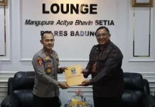 Kapolres Badung Terima Audiensi KBPP Polri Bali