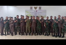 Kejari Tabanan Gandeng Kodim Tabanan Perkuat Supremasi Hukum