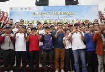 Aksi penanaman 1.000 Bibit Pohon Kelapa Daksina di Embung Tulad Unda