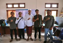 Peringati Bulan K3 Nasional 2026, Wakil Bupati Klungkung Serahkan Bantuan Sembako