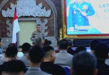 Seratusan Personel Polda Bali Ikuti Latpraops