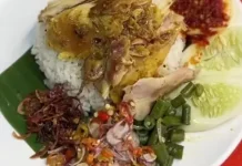 Nasi Ayam Betutu Mek Taman Singaraja, Murah Enak