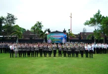 Polres Klungkung Gelar Apel Kesiapan Pasukan Ops Cipkon Agung 2026