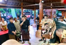 Arya Wibawa Tinjau 16 Besar Ogoh-ogoh Kasanga Festival 2026 di Denpasar Timur